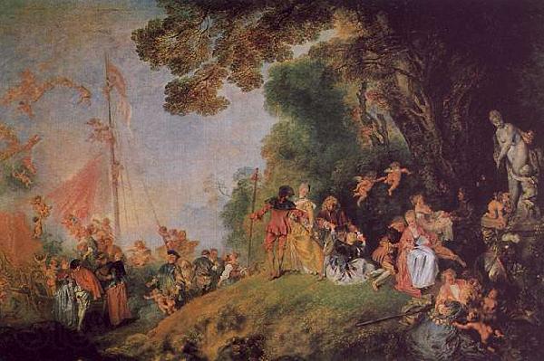 Jean-Antoine Watteau Pilgrimage to Cythera